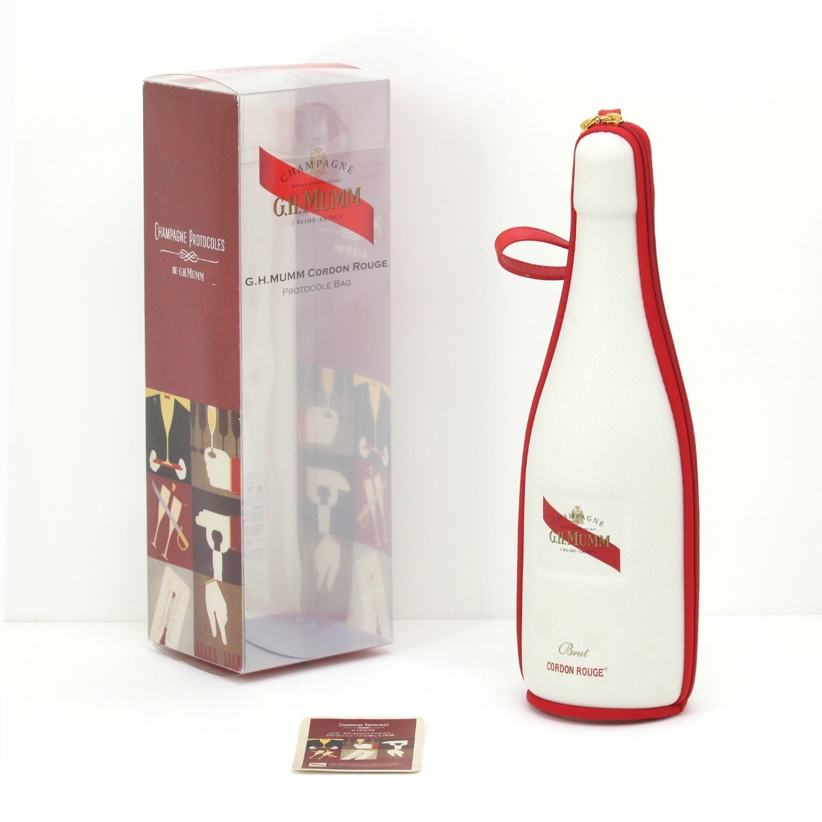 $$ G.H.MUMM G.H.マム コルドン ルージュ プロトコル バッグ 未使用に近い 未開栓