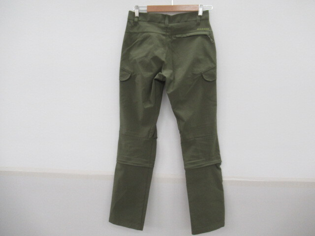 MAMMUT トランスポーター カーゴ 3/4 2 イン 1 パンツ レディース 登山 アウトドアウェア 037819007_画像2