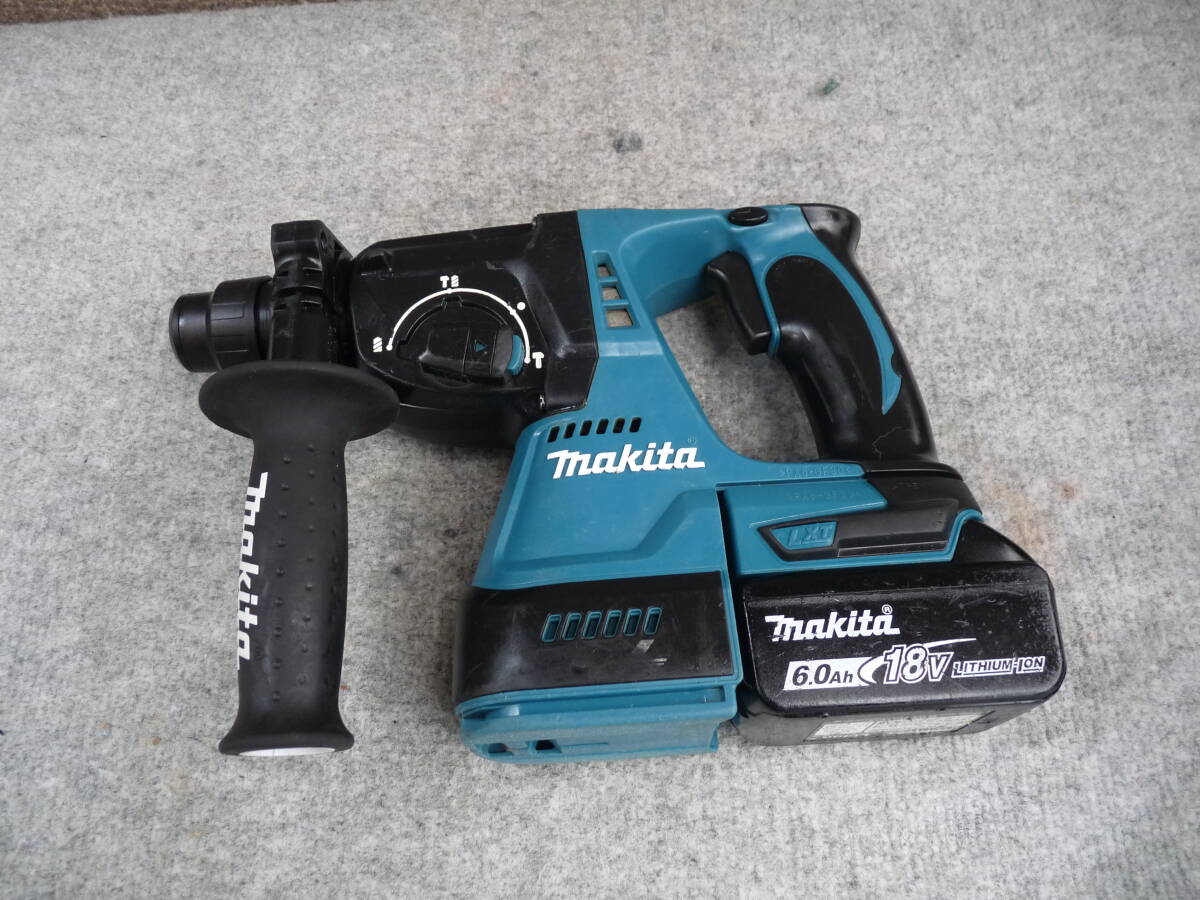 マキタ makita 中古品 18V充電式 品番 HR244Dハンマードリル純正 6Aバッテリー1個 ケース無し税込即決 28000円 動作確認済 本体