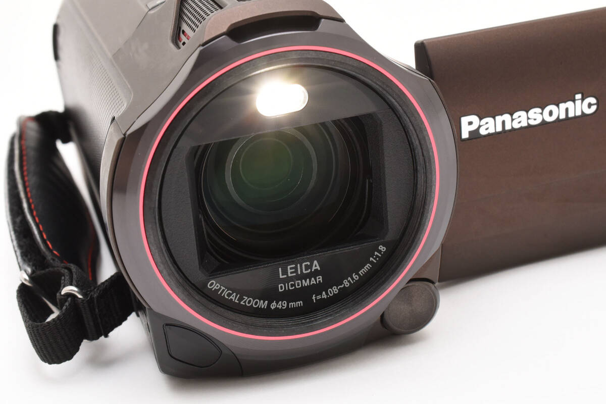 ★動作確認(rèn)済み 現(xiàn)狀品★ Panasonic パナソニック HC-WX995M ブラウン 4K デジタルビデオカメラ