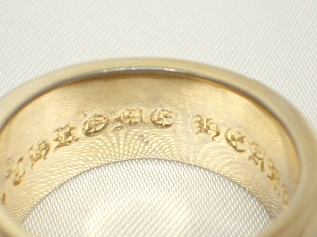 6242[T]Chrome Hearts クロムハーツ リング 925 2007 シルバー 金メッキ加工 ２２號(hào)