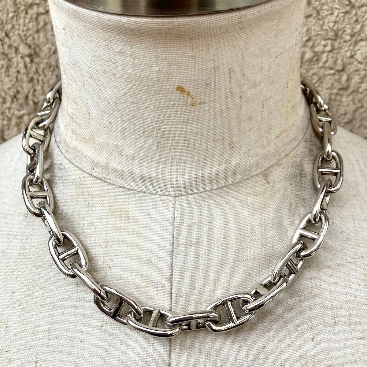 SILVER925 ANCHOR MANTEL NECKLACE/シルバー SILVER925 ANCHOR CHAIN MANTEL NECKLACE/シルバー/ネックレス