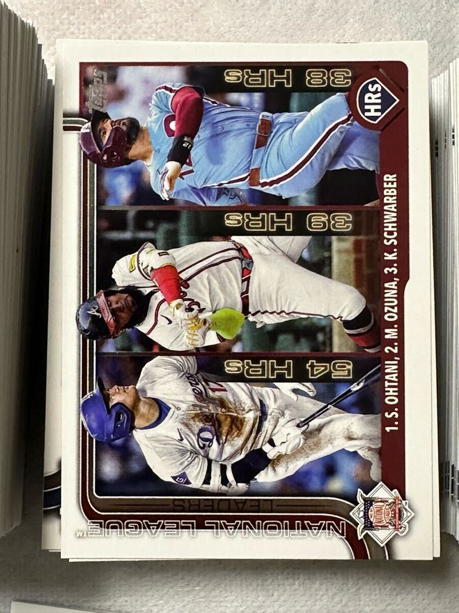 全350枚 ベースカード コンプリート 2025 Topps Series 1 大谷翔平 山本由伸 今永昇太 ジャッジ ソーダーストロム MLB