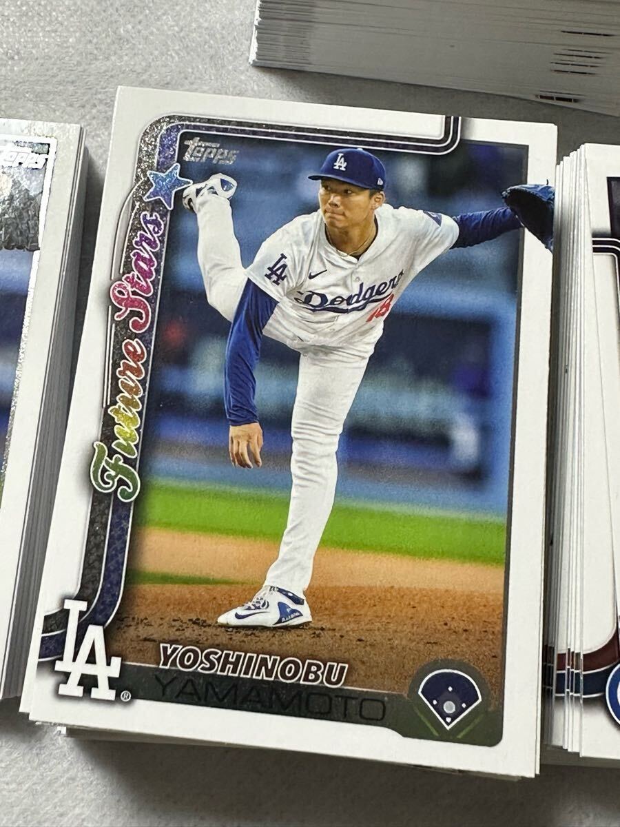 全350枚 ベースカード コンプリート 2025 Topps Series 1 大谷翔平 山本由伸 今永昇太 ジャッジ ソーダーストロム MLB
