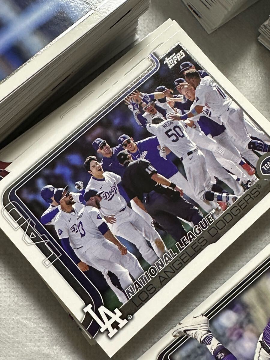 全350枚 ベースカード コンプリート 2025 Topps Series 1 大谷翔平 山本由伸 今永昇太 ジャッジ ソーダーストロム MLB