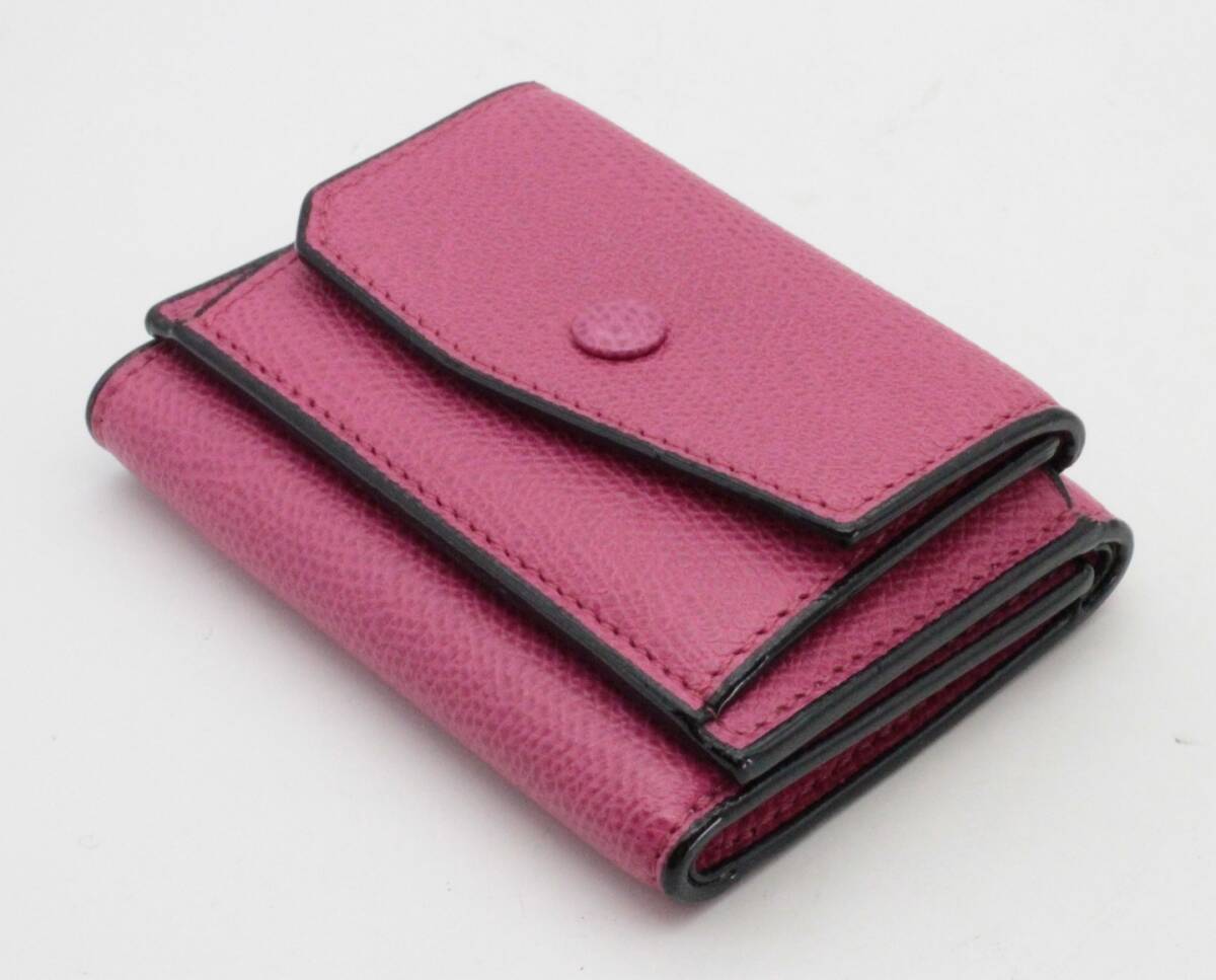 ◆◇【美品】Valextra ヴァレクストラ コンパクト パース◇◆