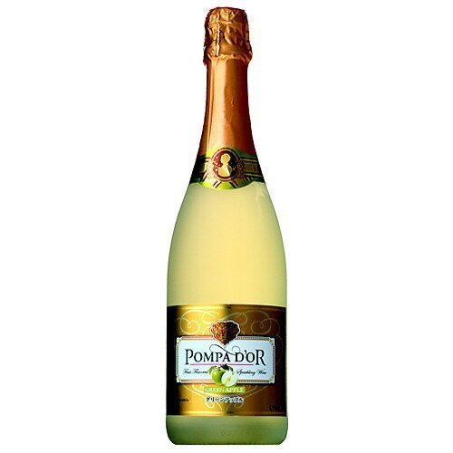  Sparkling вино pompa кукла зеленый Apple стандартный товар 750ml (C2196) 1 шт. новый товар sake иностранный алкоголь подарок подарок популярный быстрое решение дешевый 