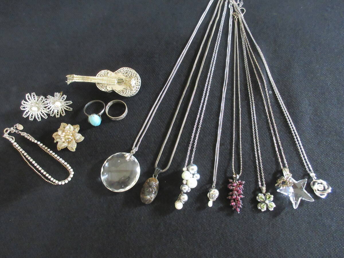 印象のデザイン 100円～【美品含む】4℃1点 SILVER/925/S925/SILVER925 シルバー アクセサリー