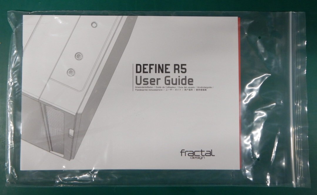 【サイコム】 Fractal Design Define R5 Black Pearl (FD-CA-DEF-R5-BK) (ATXミドルタワー) @Used@ M20250624a
