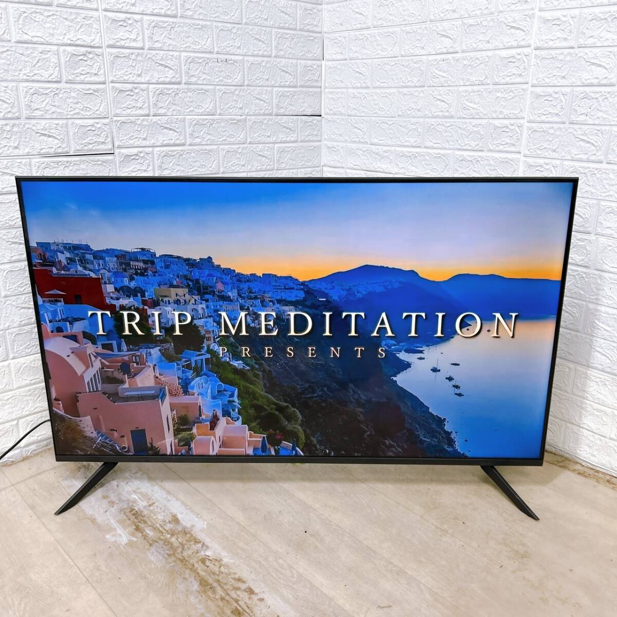 【1円スタート！動(dòng)作確認(rèn)済み！】ASTEX チューナーレススマートテレビ AX-MSK50 50V型 2023年制/TH06068-C