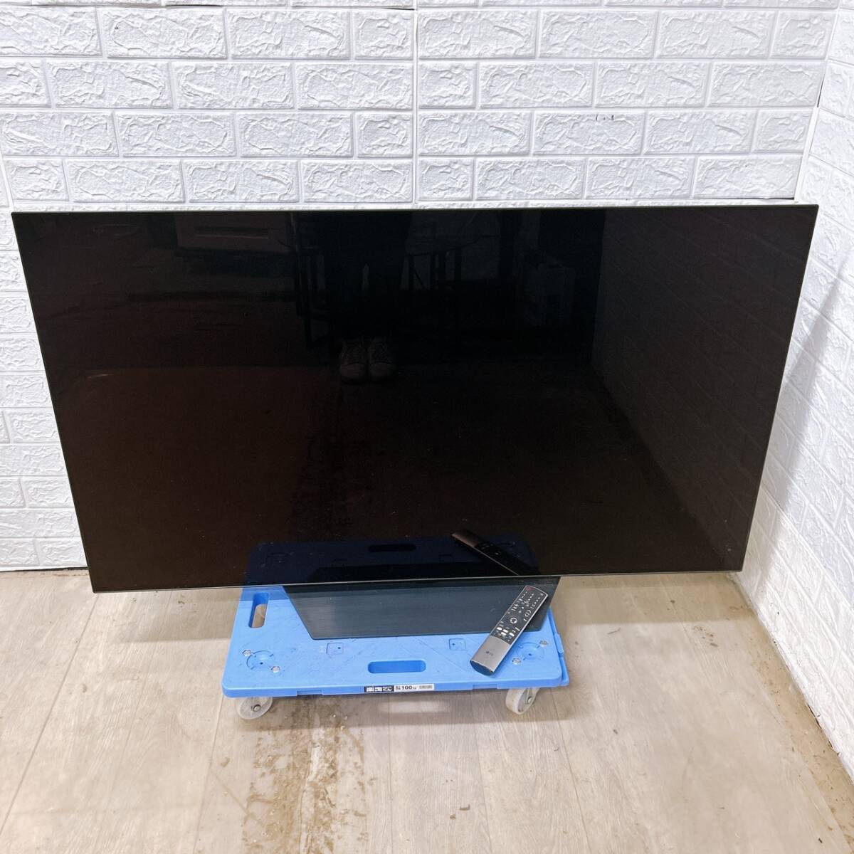 【1円スタート！動作確認済み！】LG エルジー 有機ELテレビ 2022年制 OLED55B2PJA 55V型 直接引取限定 現(xiàn)狀品/K061911-直接