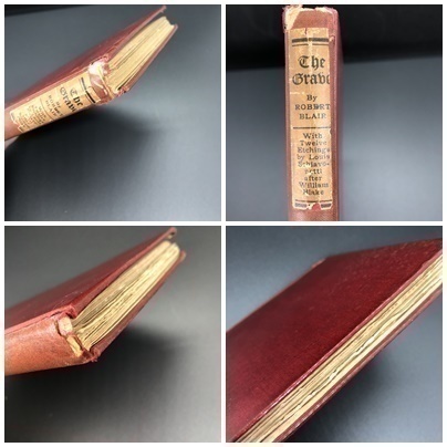 ウィリアム・ブレイク　挿画本　The Grave 銅版画 12点　1903年 ウィリアム・ブレイク 挿画本 The Grave 銅版画 12点 1903年