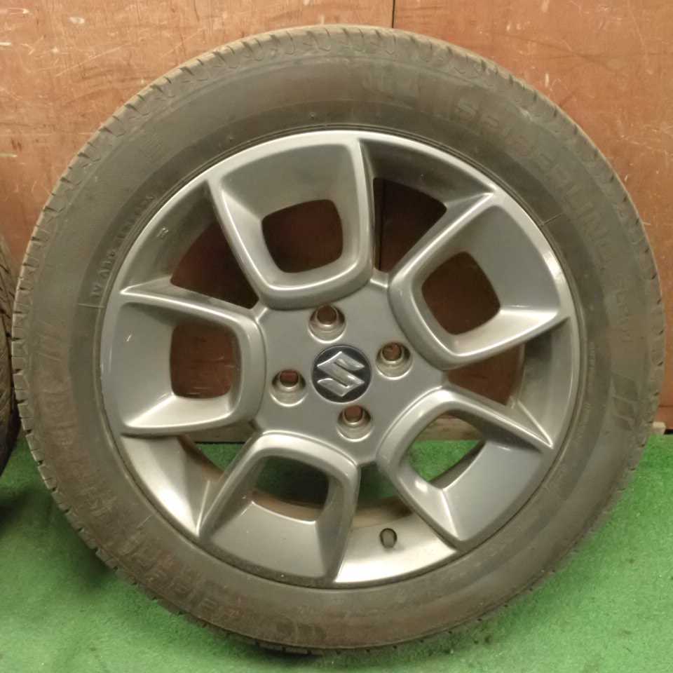 平成29年 イグニスHV ハイブリッド FF21S 前期 純正 アルミホイール タイヤ 4本セット 16 インチ SEIBERLING 175/60R16 中古 即決