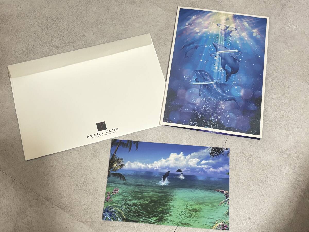 ラッセン 「シェパードオブザシー(S)」 ラッセン直筆サイン入り