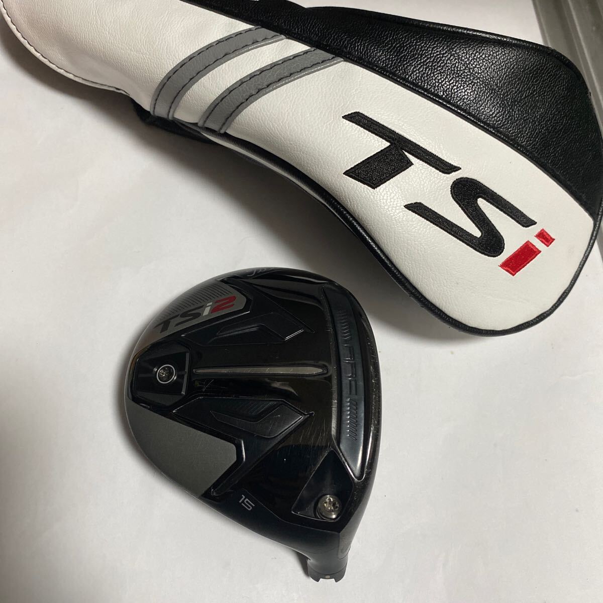  бесплатная доставка отличный популярный модель Titleist TSi2 Fairway Wood 3W 15 раз head одиночный товар крышка головки цилиндров имеется GT TSR и т.п. рукав сменный есть 