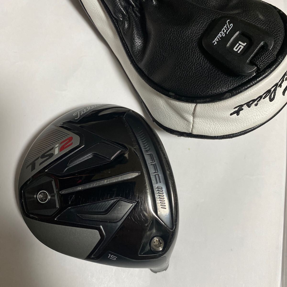  бесплатная доставка отличный популярный модель Titleist TSi2 Fairway Wood 3W 15 раз head одиночный товар крышка головки цилиндров имеется GT TSR и т.п. рукав сменный есть 