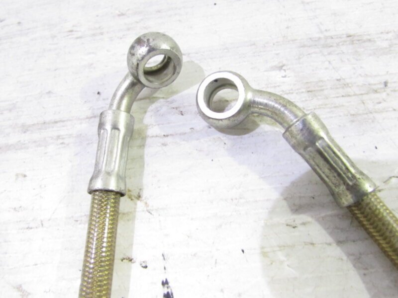 アプリリア STX Cafe125 大人気!! メッシュブレーキホース 前后SET 検※ Aprilia XP RS4 RS125 SX125 CR150 RX125 157Y44