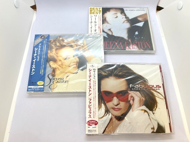 【フィルム未開封 完全未使用品】シーナ イーストン CD 3點まとめ ファビュラス/グレイテストヒッツ/ワールドオブシーナイーストン 洋楽