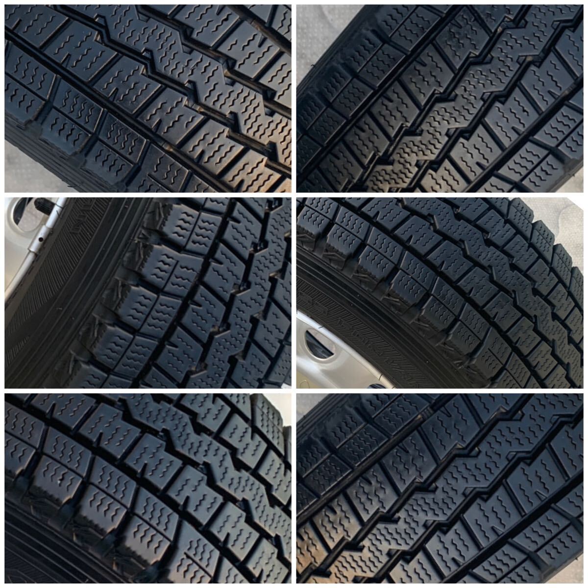 SCHWARZ MV 社外◆14インチ◆165/80R14◆J14X5J◆PCD 100/114.3 +4穴◆ハブ: 約 68ミリ◆2019年 スタッドレス タイヤ_画像9
