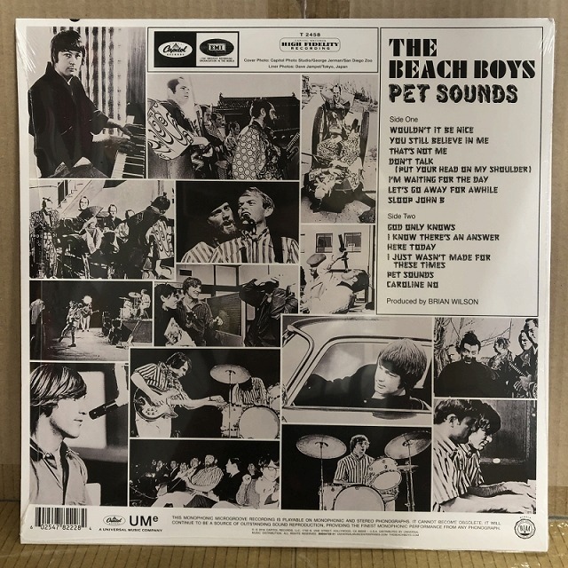 BEACH BOYS / PET SOUNDS 50TH ANNIVERSARY (MONO LP) (4782228)