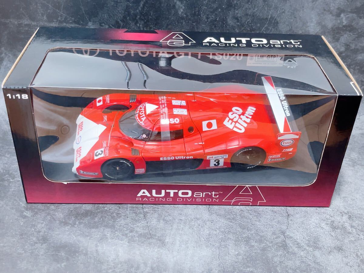 3臺セット　1/18 AUTOart トヨタ TS020 オートアート　TOYOTA GT1 TS020 ル?マン24H 1999 　 #1 #2 #3 片山右京、鈴木利男、土屋圭市
