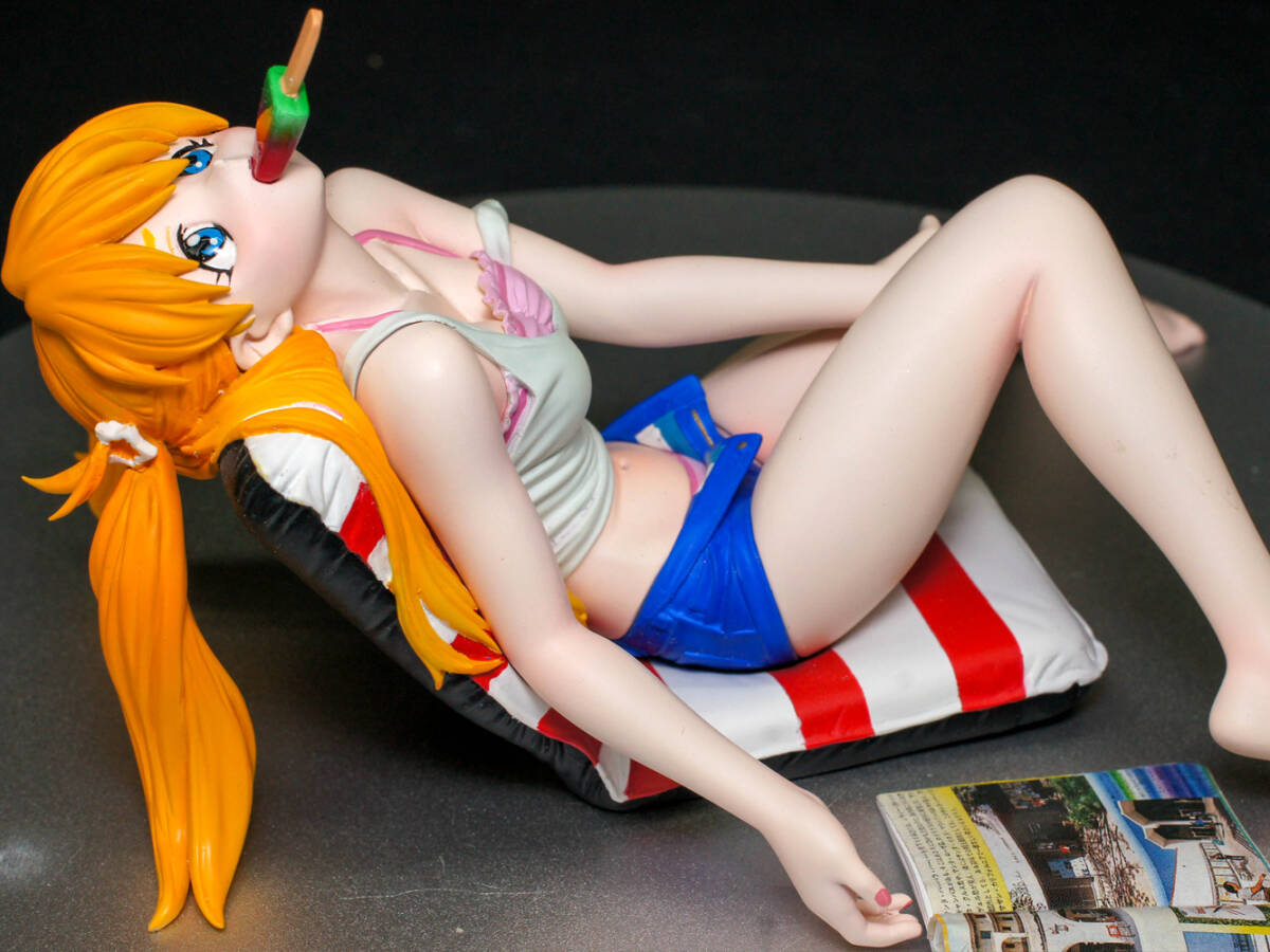 完成品　惣流?アスカ ?ラングレー　部屋著（座椅子） ガレージキット完成品 