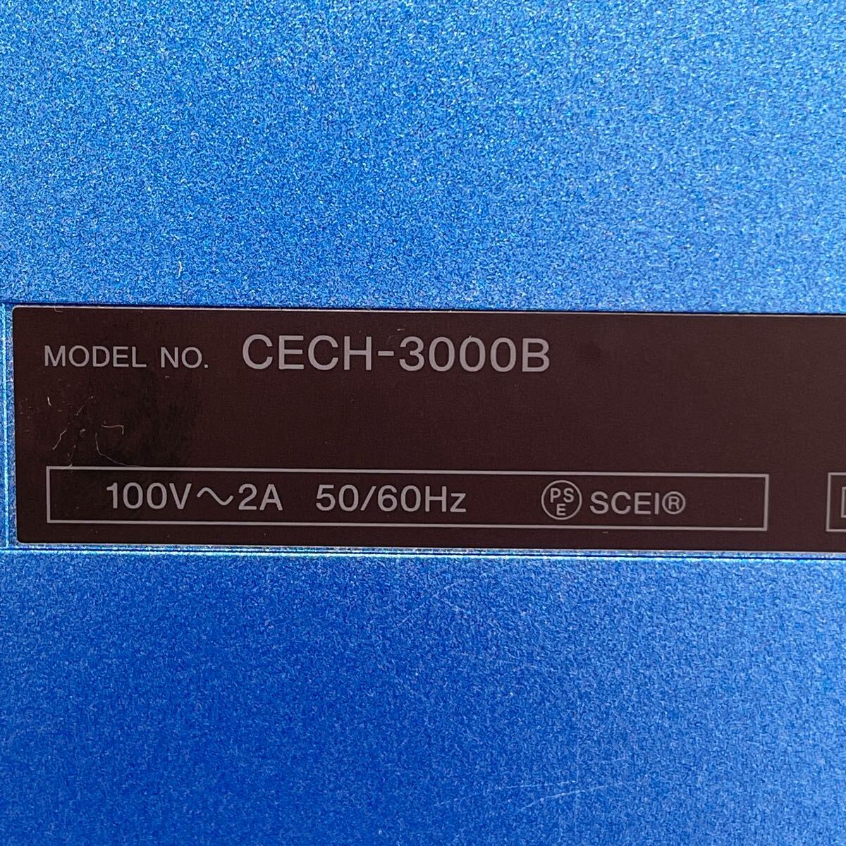 *SONY PlayStation3 CECH-3000B Sony PS3 PlayStation 3 PlayStation PlayStation 3 электризация проверка settled голубой принадлежности изображен на фотографии игра машина корпус 