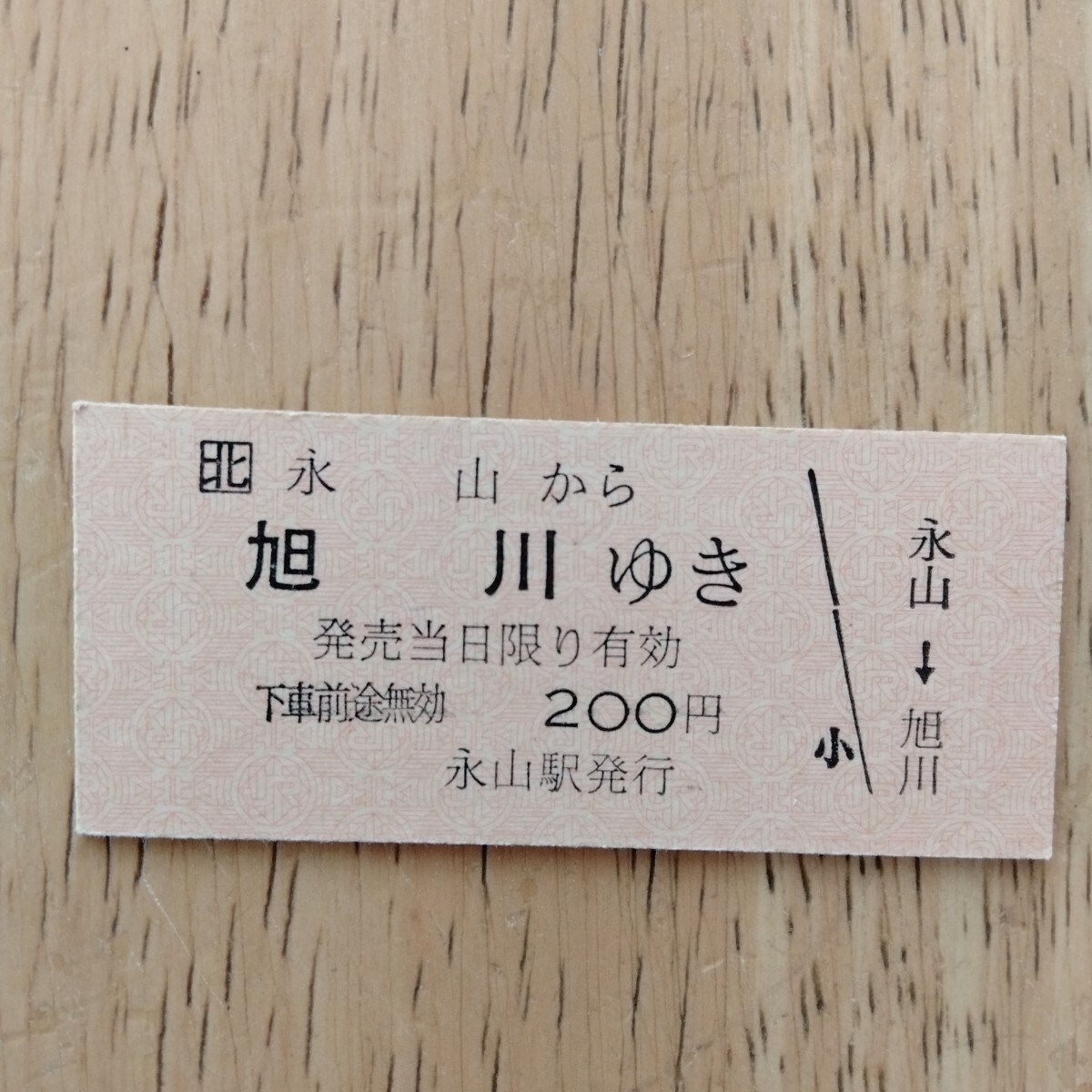 9999 JR北海道 硬券