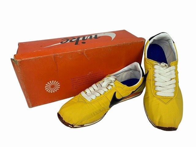 NIKE / ナイキ NEW BOSTON ニューボストン ヴィンテージ 日本制 観賞用 サイズ : 9 スニーカー イエロー