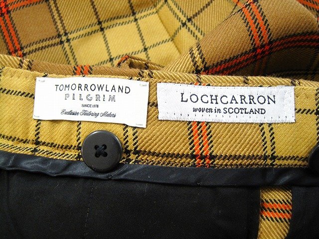 TOMORROWLAND PILGRIM/トゥモローランド ピルグリム LOCHCARRON of SCOTLAND メンズ サイズ : 44 イエロー