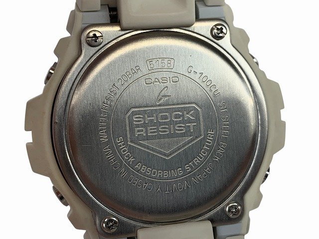 CASIO / Casio G-SHOCK G-100CU кварц резиновая лента наручные часы мужской циферблат серый 