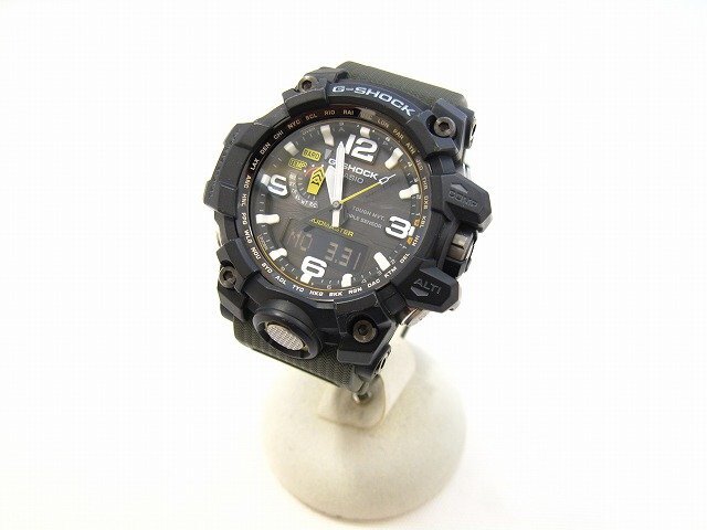 CASIO / Casio [ б/у товар ) G-SHOCKji- амортизаторы грязь тормозные колодки радиоволны солнечный GWG-1000 мужской 