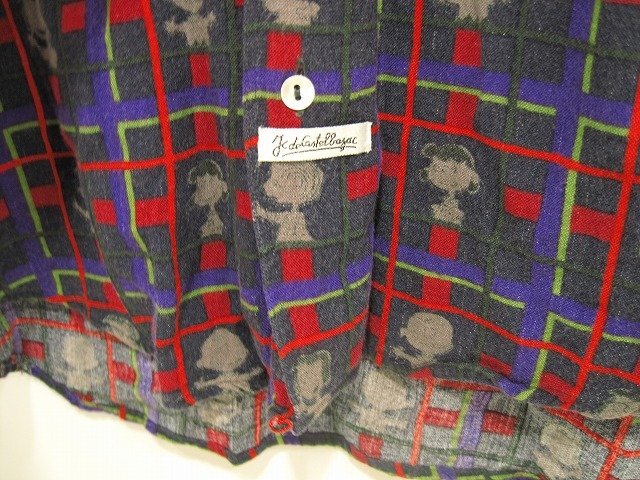 CASTELBAJAC / カステルバジャック ピーナッツ PEANUTS 総柄シャツ カッターシャツ メンズ マルチ