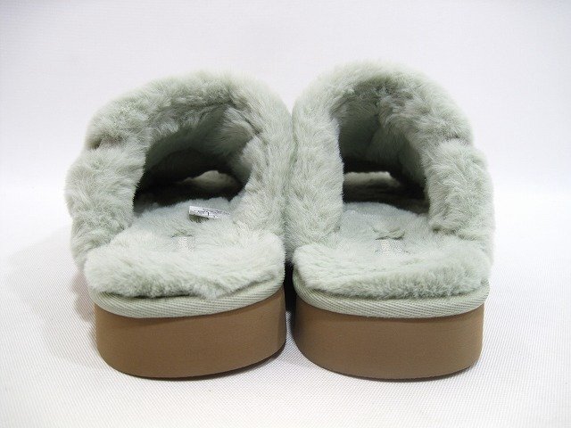 KOOLABURRA BY UGG/クーラブラ バイ アグ ファーサンダル 1114741 レディース サイズ : 40 ライトグリーン_画像5