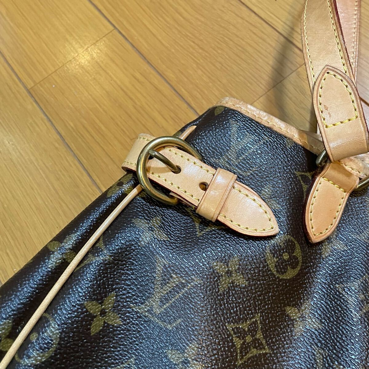 LOUIS VUITTON ルイヴィトン モノグラム バティニョール トートバッグ ブラウン M51154