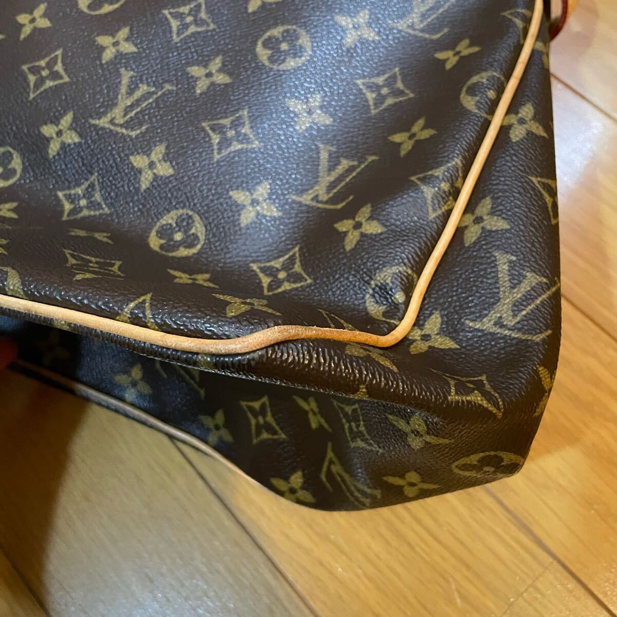 LOUIS VUITTON ルイヴィトン モノグラム バティニョール トートバッグ ブラウン M51154