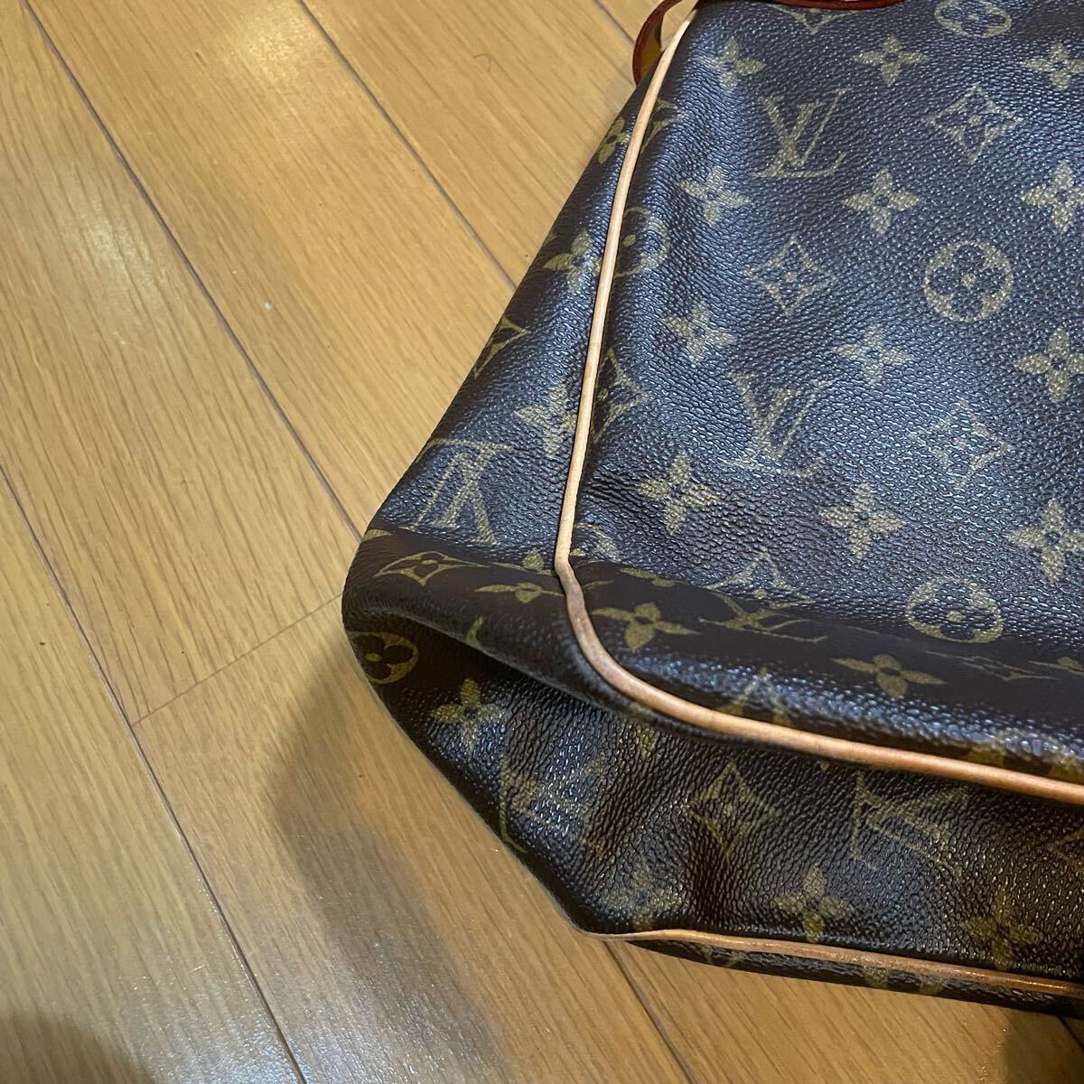 LOUIS VUITTON ルイヴィトン モノグラム バティニョール トートバッグ ブラウン M51154