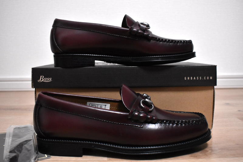【送料無(wú)料】新品 G.H.BASS ビットローファー US7 25cm BA11775 ブラウン BIT LOAFER Weejuns④