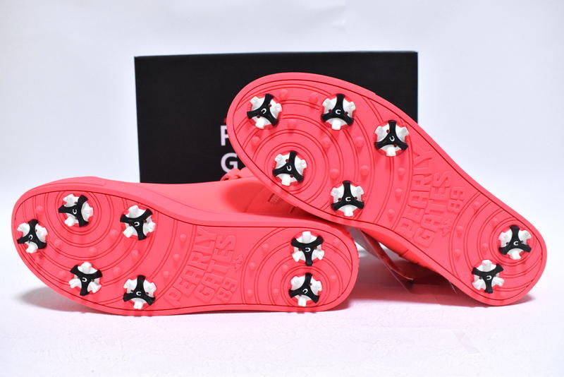 送料無料】新品 PEARLY GATES ロゴ ミドルカット ゴルフシューズ