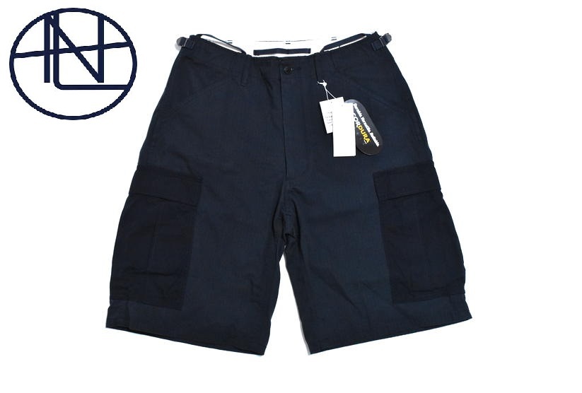 [ бесплатная доставка ] новый товар nanamica Cargo Shorts 30 SUDS315 темно-синий na Nami ka cargo шорты 