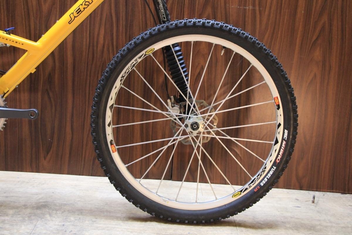 希少チームカラー!! ■CANNONDALE JEKYLL キャノンデール 26インチ MTB Lefty SHIMANO XTR M952 3X9S Mサイズ相當(dāng) 2001年頃 美品