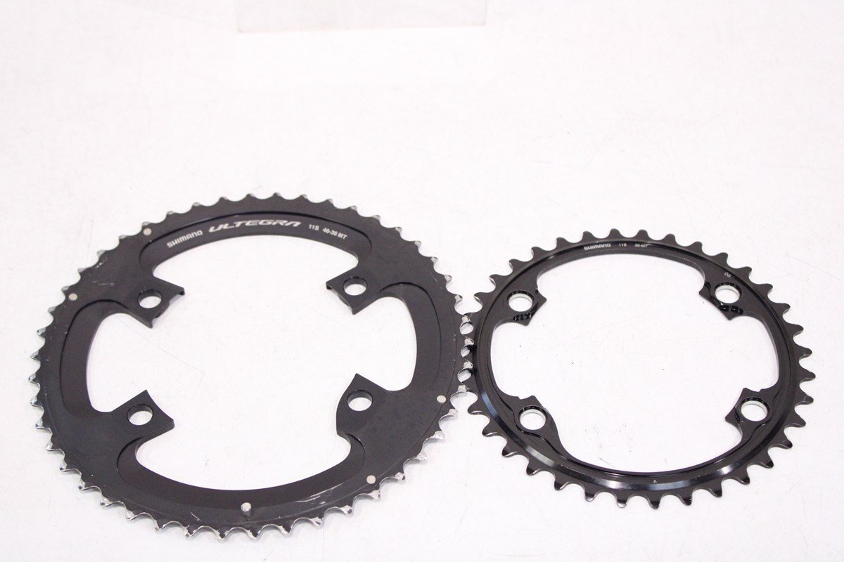 ☆SHIMANO シマノ FC-R8000 ULTEGRA 46/36T BCD 110mm 4ARM チェーンリング