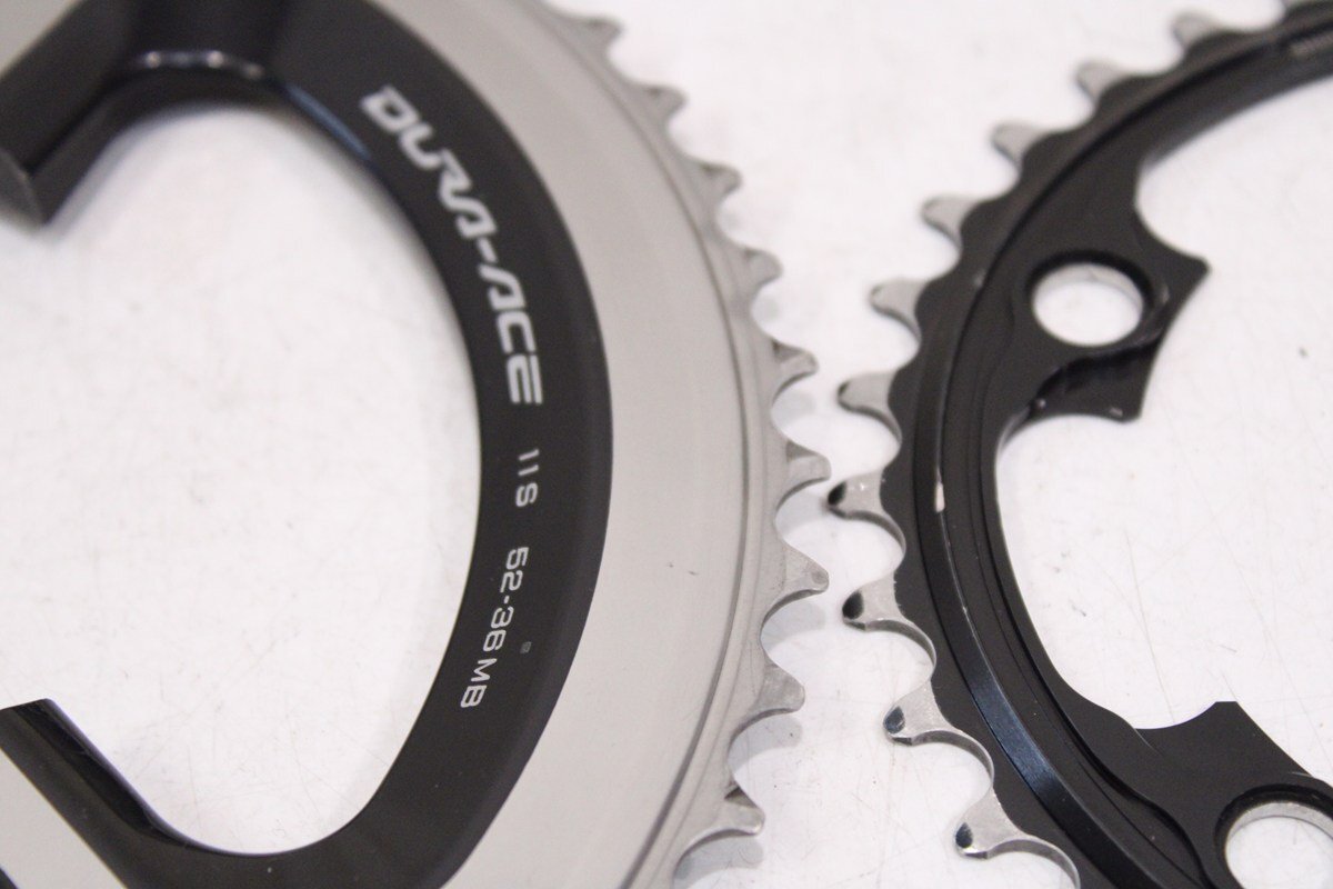 ☆SHIMANO シマノ FC-9000 DURA-ACE 52/36T BCD 110mm 4ARM チェーンリング