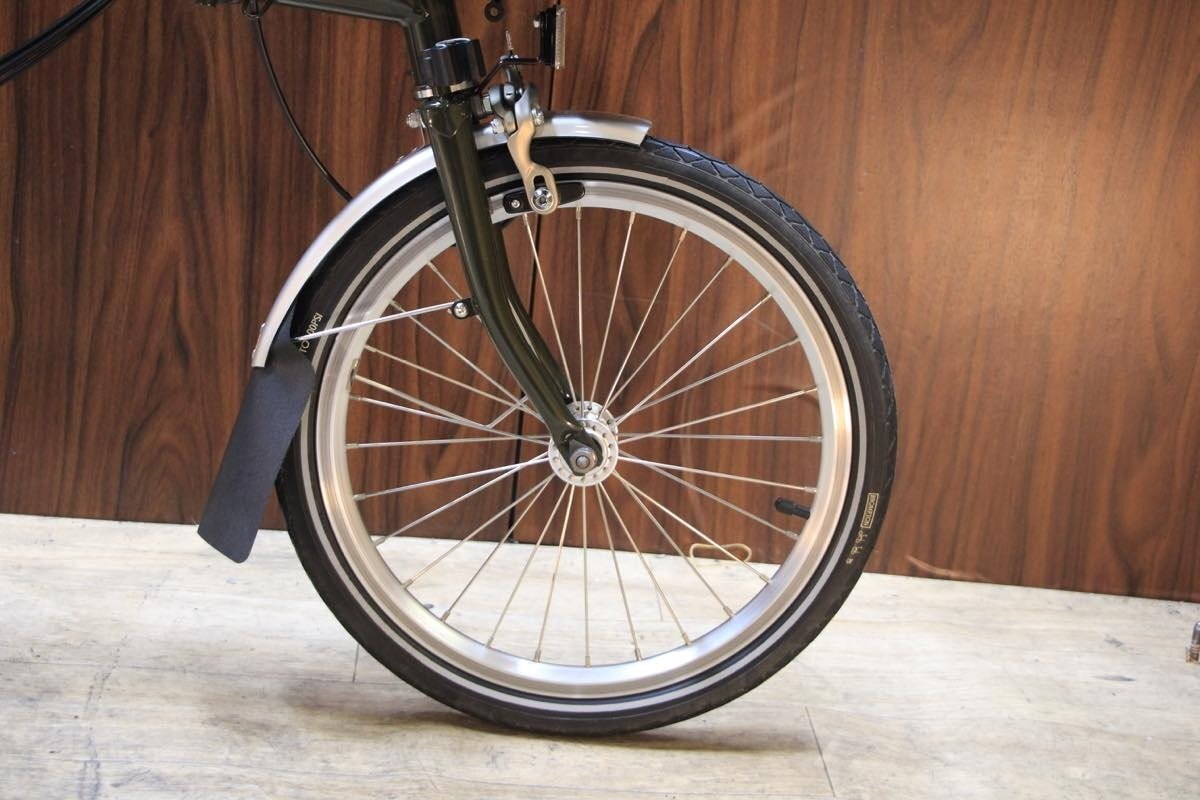 Barbour оригинальный сумка есть!!#BROMPTON brompton M6L Barbour Edition 16 дюймовый складной мини велосипед салон 3 X2S 2017 год очень красивый товар 