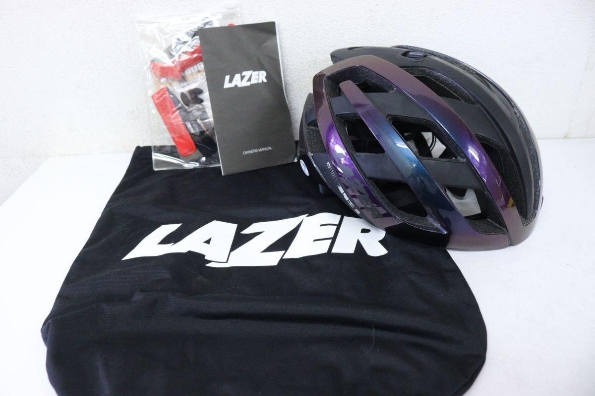 ▲LAZER レーザー GENESIS ヘルメット Mサイズ 55-59cm