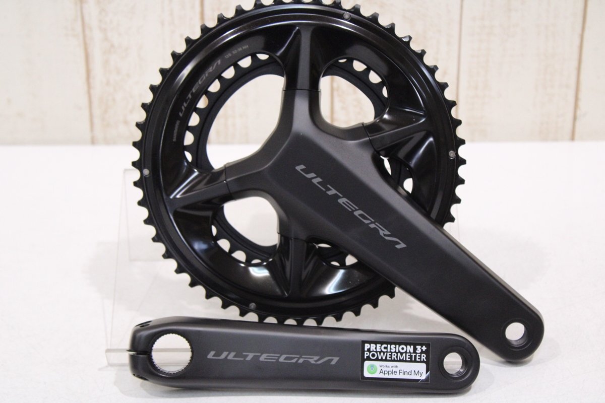★SHIMANO シマノ FC-R8100 ULTEGRA 172.5mm 52/36T 2x12s 4iiii 左足計(jì)測(cè)パワーメータークランクセット BCD:110mm 未使用品