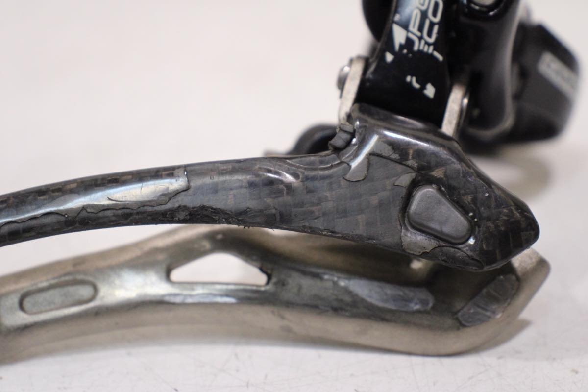 ★Campagnolo カンパニョーロ SUPER RECORD 2s フロントディレイラー 35mmバンドタイプ