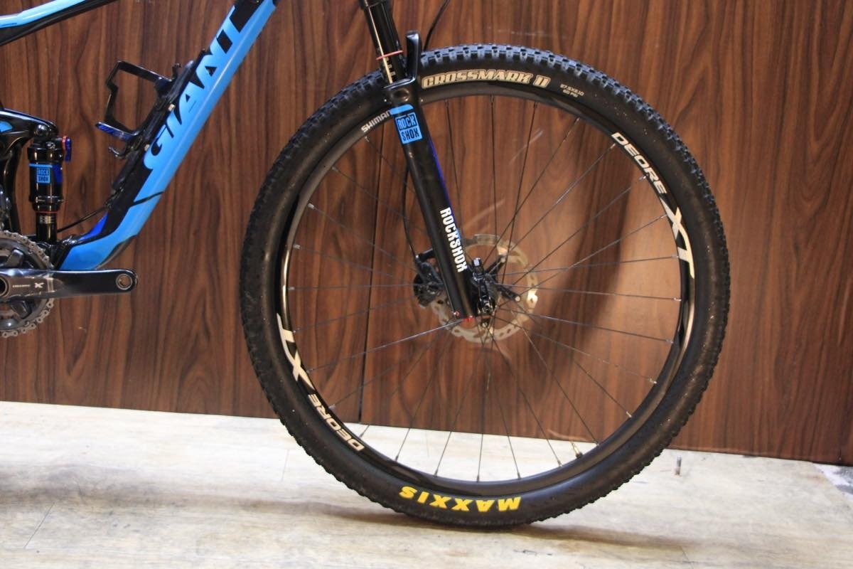 ■GIANT ANTHEM ジャイアント 27.5 フルサスMTB SHIMANO DEORE XT M8050 Di2 2X11S 2016年モデル サイズS