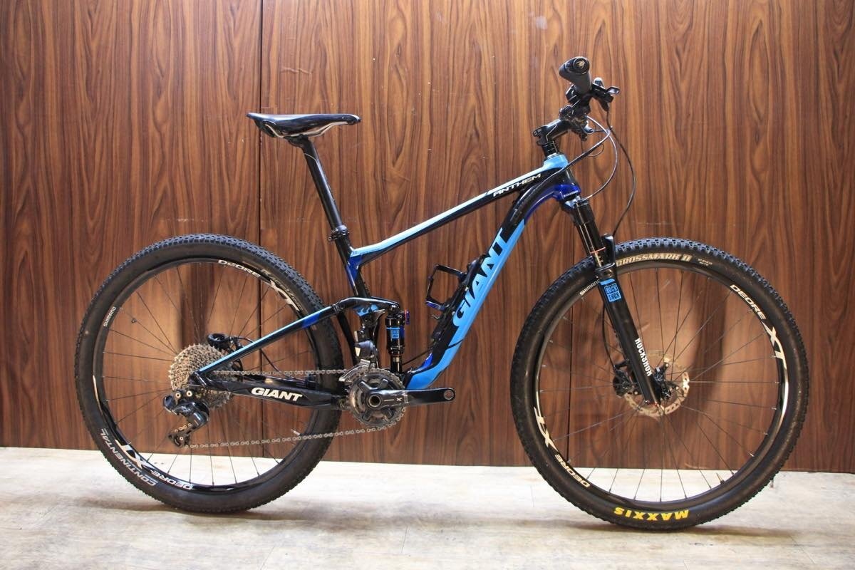 ■GIANT ANTHEM ジャイアント 27.5 フルサスMTB SHIMANO DEORE XT M8050 Di2 2X11S 2016年モデル サイズS