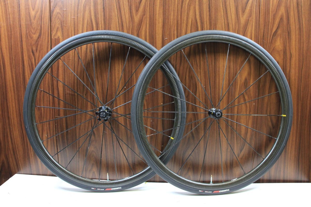 ○MAVIC マビック KSYRIUM PRO CARBON SL UST XDRドライバー SRAM12s対応 クリンチャー チューブレス カーボンホイールセット